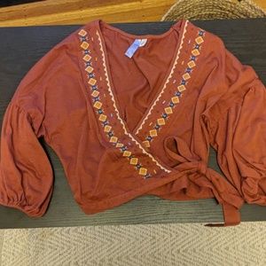 Francesca's Collection Crop Top